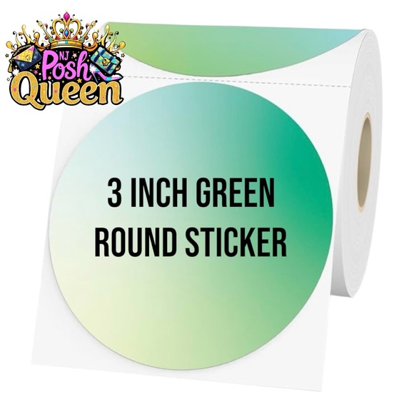 50 CUSTOM 3” INCH ROUND THANK YOU STICKERS 🌻 - Picture 7 of 13